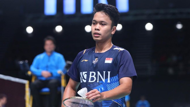 Anthony Sinisuka Ginting masih belum bisa dipastikan mengikuti Kejuaraan Dunia 2023 yang akan berlangsung pekan depan di Kopenhagen