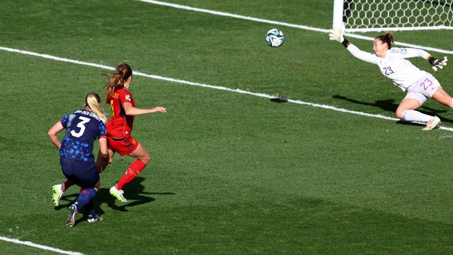 Spanyol jadi tim pertama yang memastikan lolos ke semifinal Piala Dunia 2023