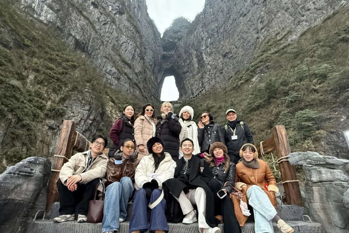 Lanskap yang menakjubkan dan hidangan lokal yang lezat meninggalkan kesan mendalam bagi influencer asal Indonesia