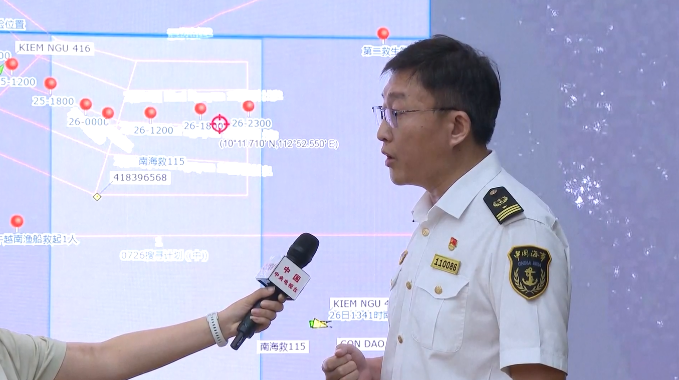 Jarak Pandang Rendah, Angin Kencang, dan Gelombang Tinggi Persulit Upaya Penyelamatan Kapal Vietnam yang Tenggelam di Laut Tiongkok Selatan