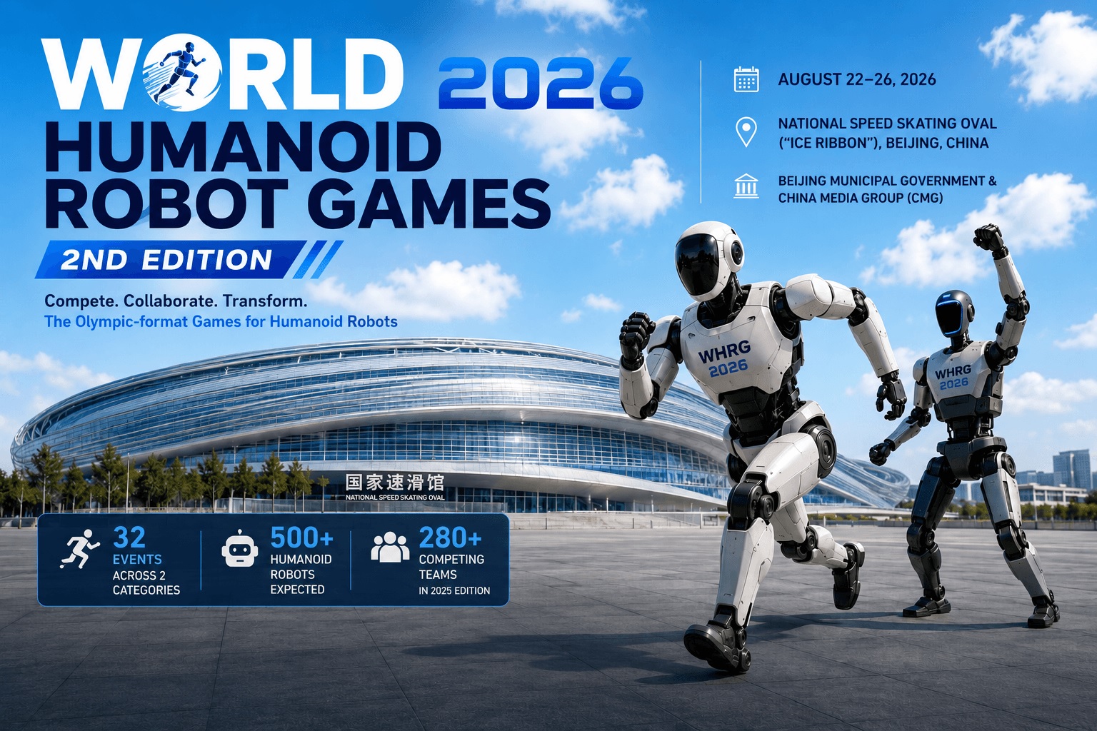 2.056 Robot Siap Berlaga, World Humanoid Robot Games 2026 Catat Lonjakan Peserta Empat Kali Lipa
