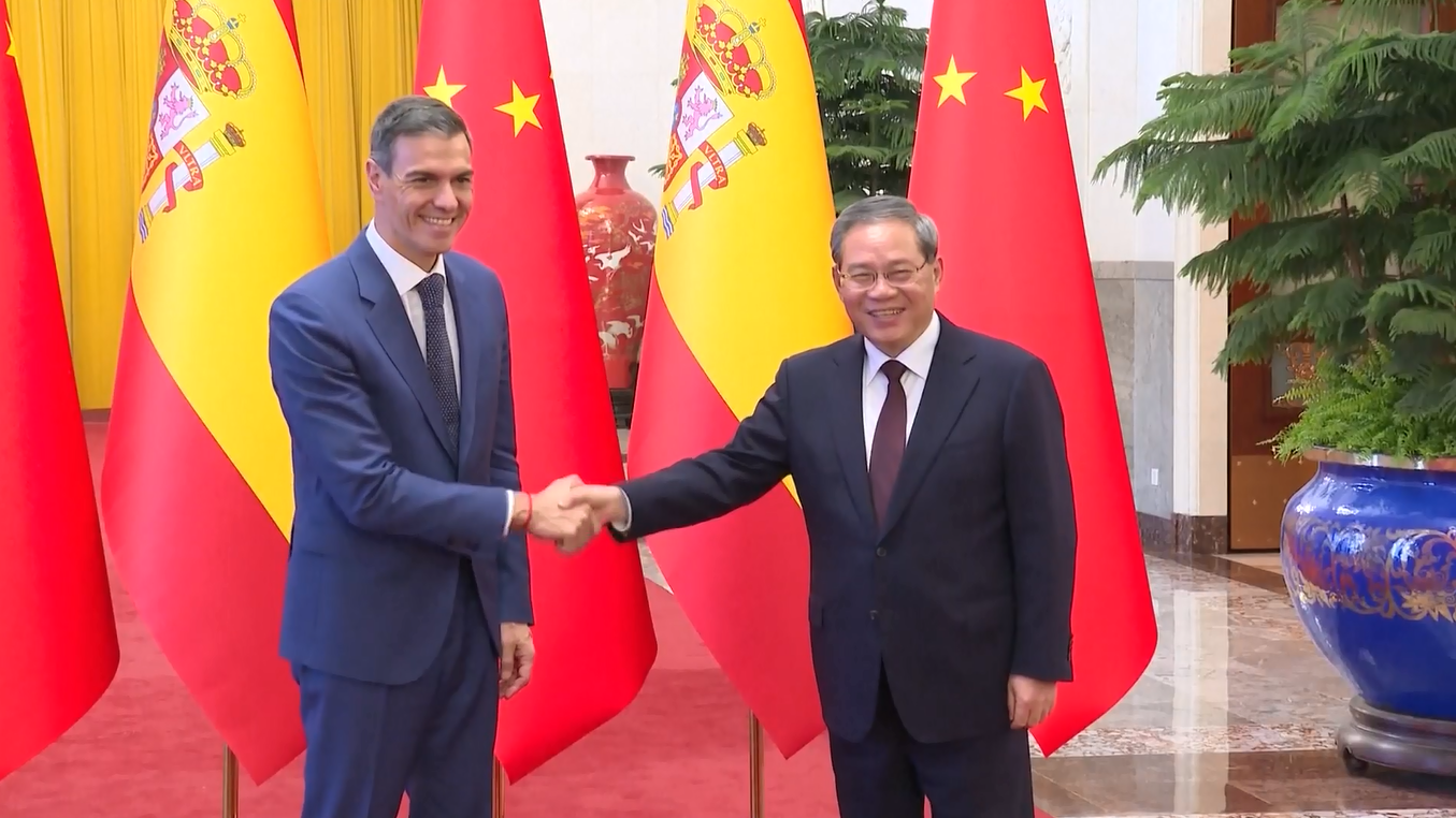 Perdana Menteri Tiongkok Gelar Pembicaraan dengan Perdana Menteri Spanyol