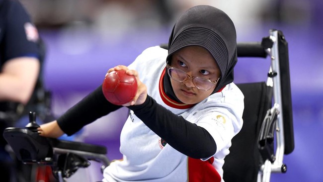 Tim Boccia Indonesia berhasil mendulang kesuksesan di Paralimpiade 2024