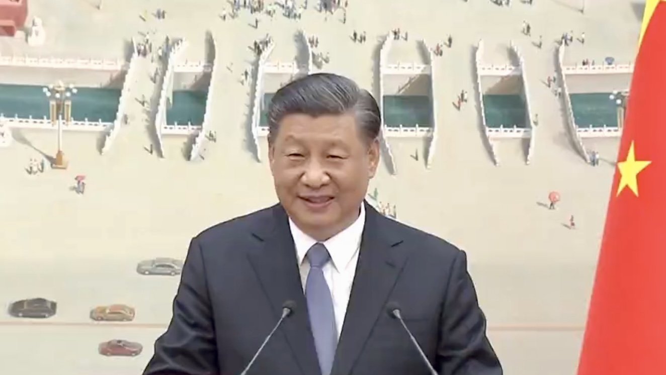 Kepada para Duta Besar Xi menyerukan untuk bersama-sama mengatasi berbagai tantangan global dan bersama-sama melangkah maju membangun komunitas dengan masa depan bersama bagi umat manusia