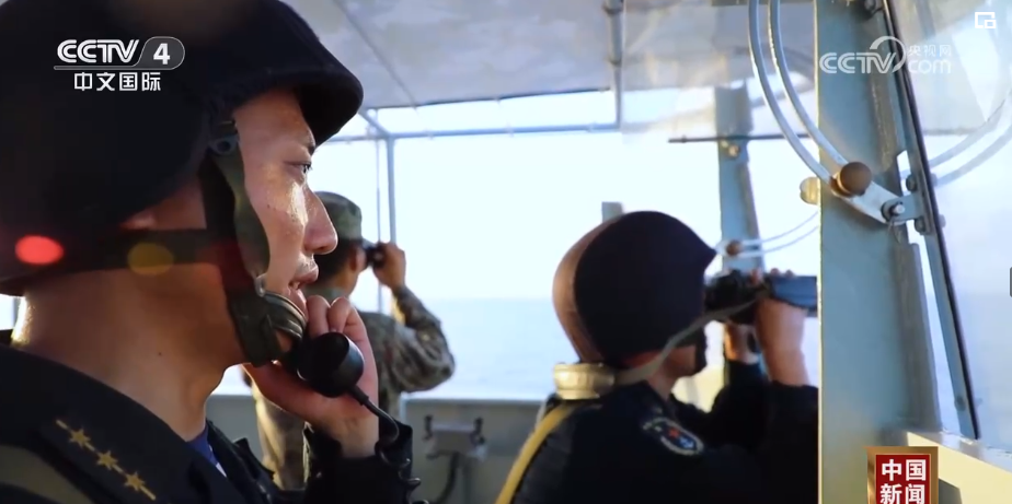 Komando Teater Selatan Tentara Pembebasan Rakyat Tiongkok (PLA) menyelenggarakan patroli tempur laut dan udara gabungan di Laut Tiongkok Selatan pada Minggu (7/4)