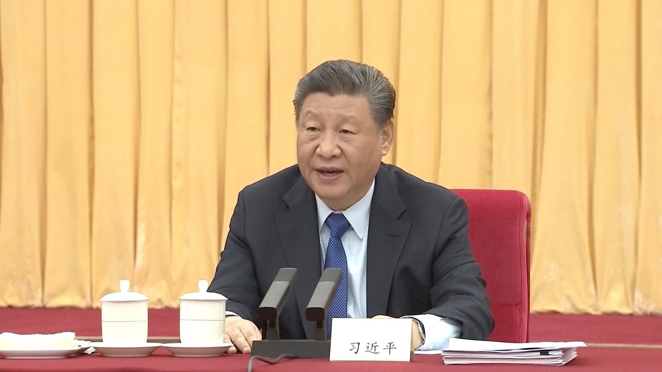 Xi menyampaikan salam tersebut saat mengunjungi para penasihat politik nasional dari Komite Revolusioner Kuomintang Tiongkok