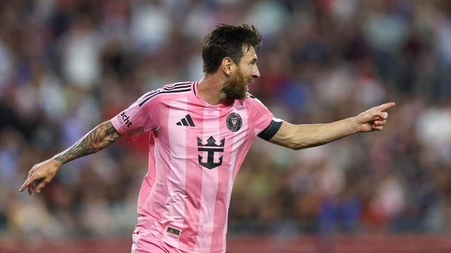 Messi Menggila, Cetak Brace dalam 4 Laga Beruntun di MLS