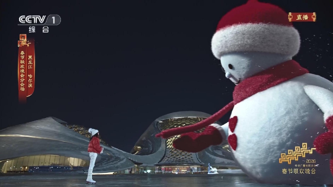 "Kota Es" Harbin  Tuan Rumah Pertunjukan yang menghangatkan Sebagai Tempat Alternatif Gala Festival Musim Semi