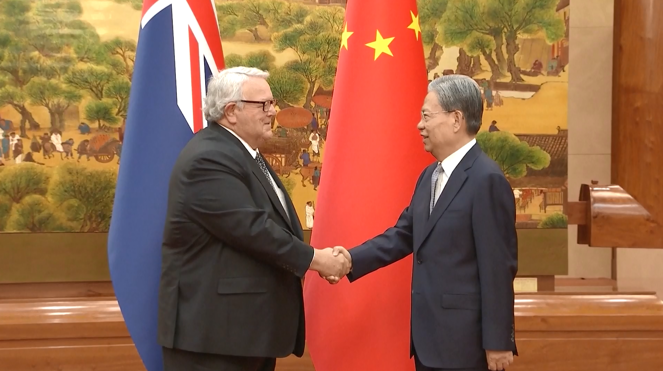 Ketua Parlemen Tiongkok Menyerukan Kerja Sama yang Lebih Mendalam dengan Selandia Baru