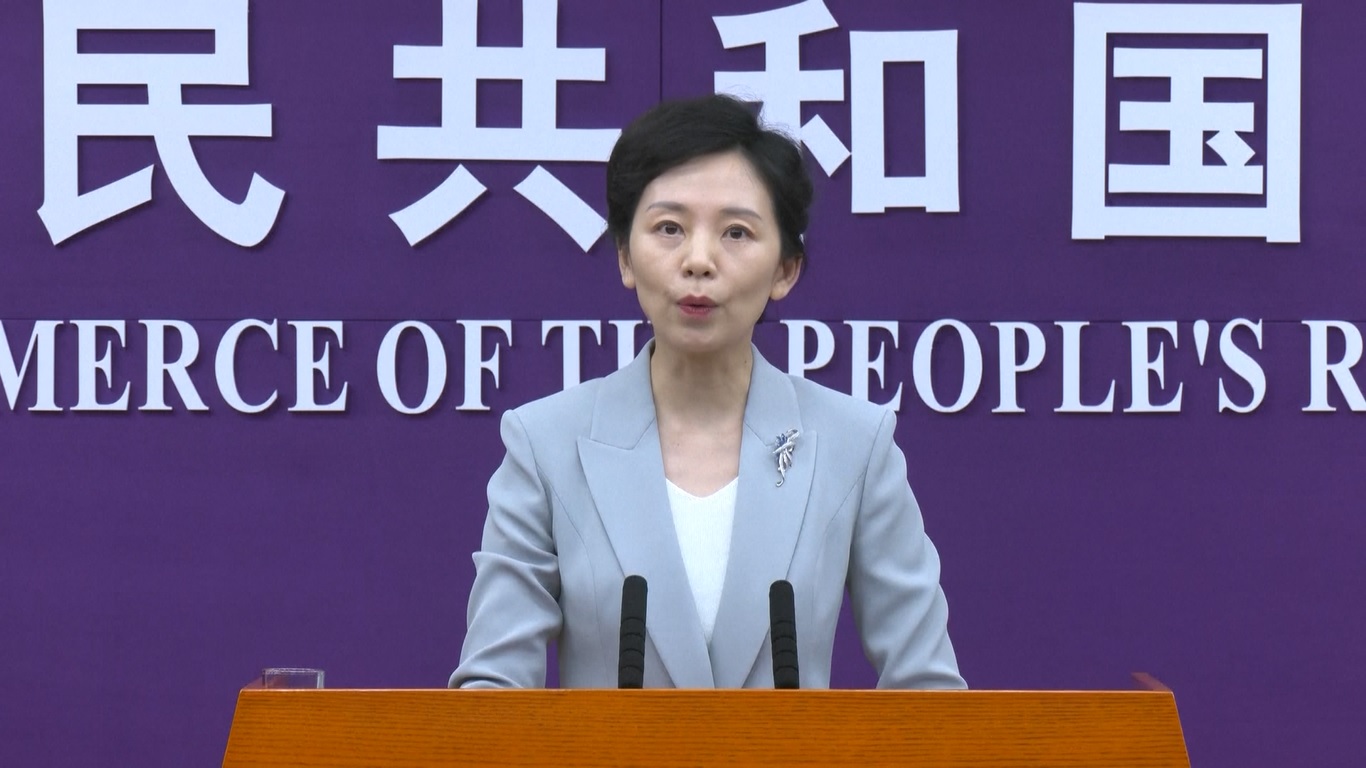 Dalam jumpa pers rutin di Beijing