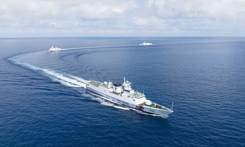 Pelanggaran kapal-kapal Filipina di perairan Ren'ai Reef pada hari Minggu
