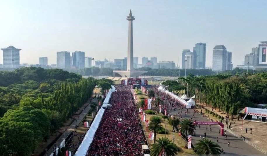 Peserta Merdeka Run 2026 Tembus 12.000 Pelari, Erick Thohir Apresiasi Antusiasme Masyarakat