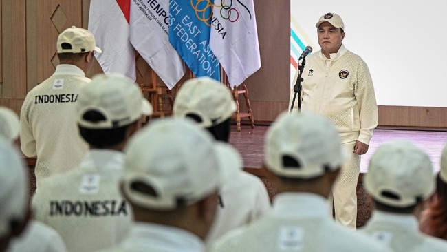 Erick Soal Indonesia Posisi 2 SEA Games: Jangan Lihat Ranking Hari Ini