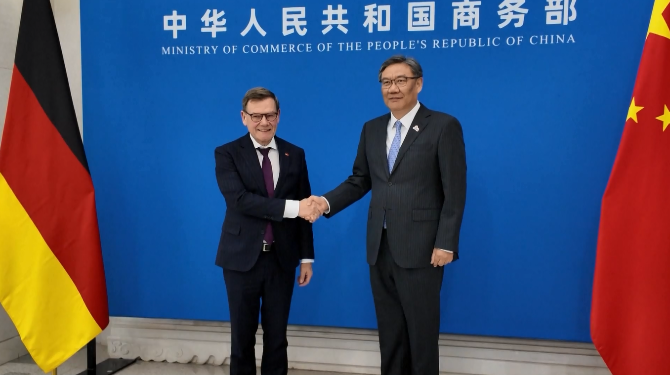 Menteri Perdagangan Tiongkok Bertemu dengan Menlu Jerman, Serukan Pendalaman Kerja Sama