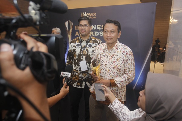 Penghargaan diberikan atas kontribusi PetroChina dalam mengembangkan kawasan ekowisata Embung Muntialo yang dilakukan melalui program pengembangan masyarakat