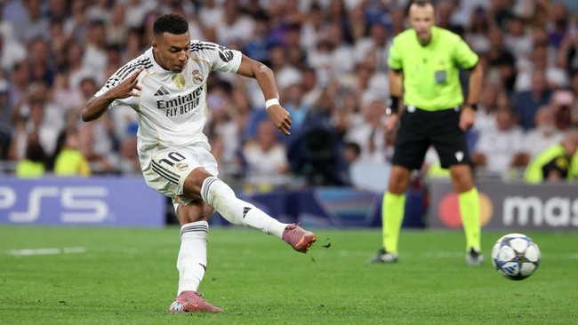 Reaksi Mbappe usai Jadi Pahlawan Kemenangan Madrid di Liga Champions