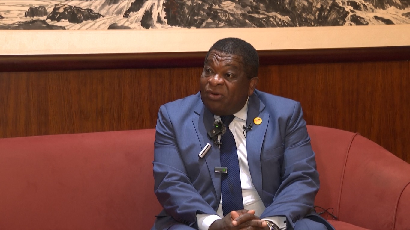 Dalam sebuah wawancara dengan China Global Television Network (CGTN) selama kunjungan tersebut