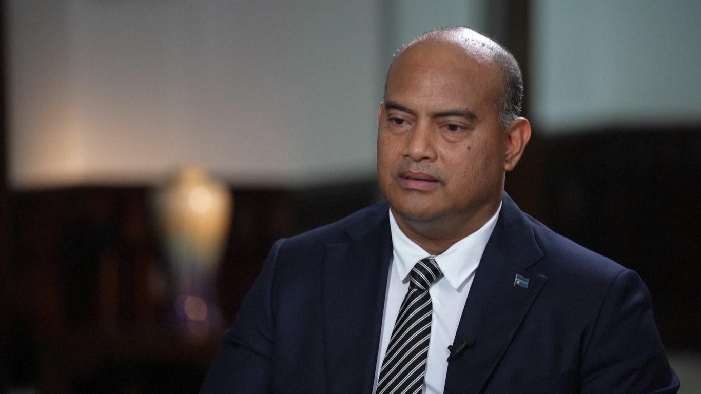 Presiden Xi dan Presiden Adeang pada hari Senin (25/3) mengadakan pembicaraan untuk pertama kalinya sejak kedua negara kembali menjalin hubungan diplomatik