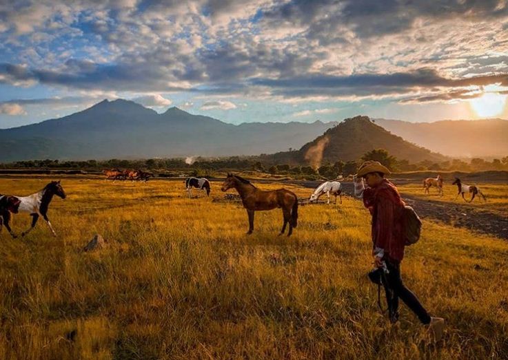 Savana Tianyar terletak di Desa Tianyar