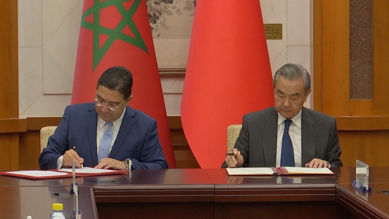 Tiongkok dan Maroko Menandatangani Nota Kesepahaman untuk Meluncurkan Mekanisme Dialog Strategis