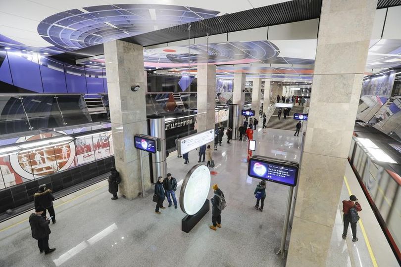 Moskow pada Rabu (1/3/2023) mengoperasikan Big Circle Line (BCL) sepanjang 70 kilometer