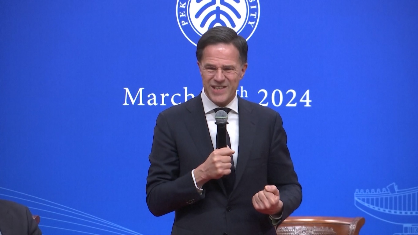 Rutte melakukan kunjungan kerja ke Tiongkok pada hari Selasa (26/3) dan Rabu (27/3)