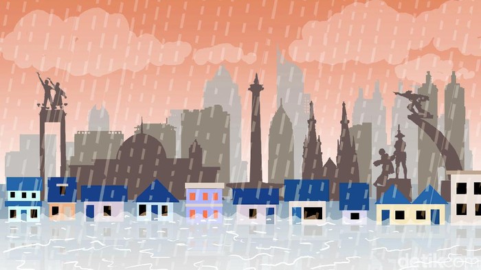 Akan ada potensi banjir besar di kawasan Jabodetabek