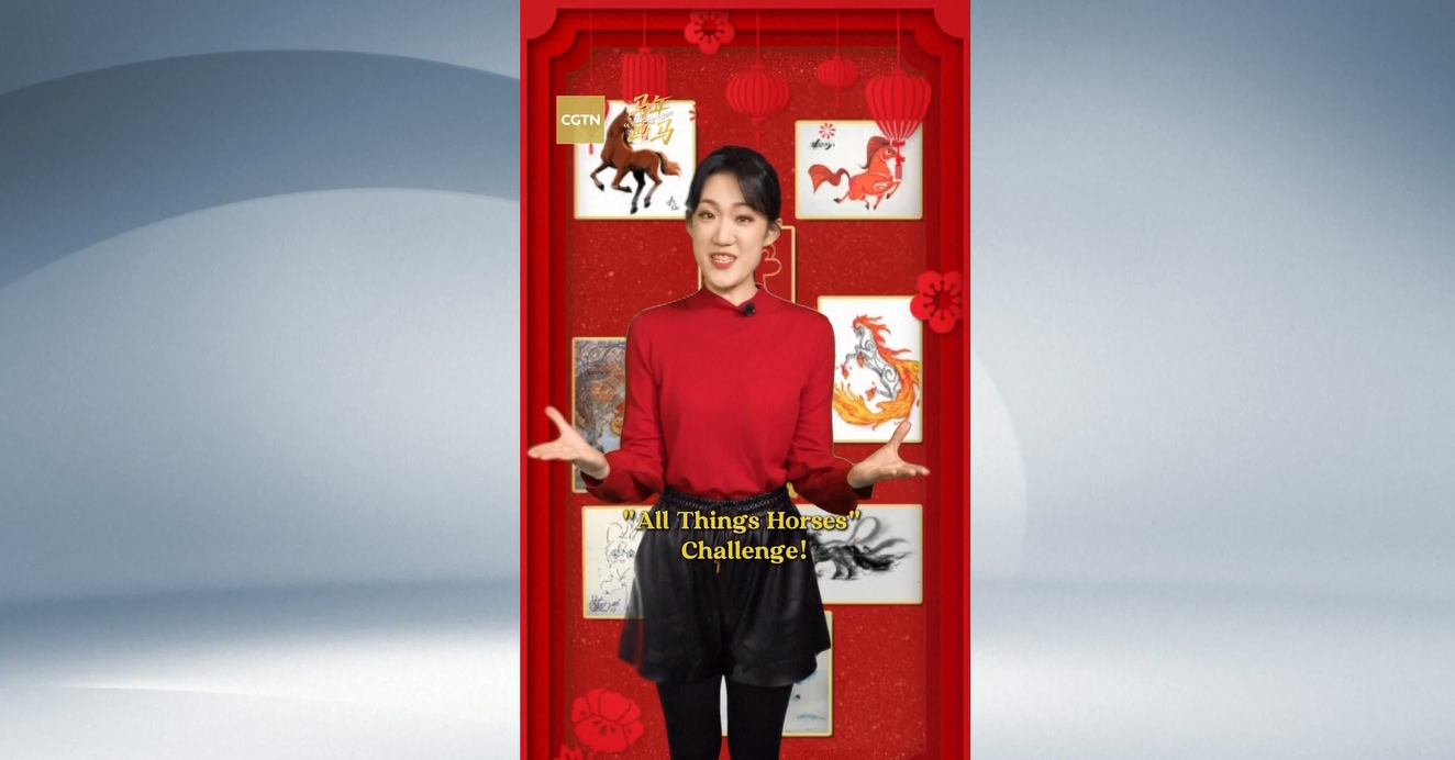 CGTN Luncurkan Tantangan Kreatif untuk Rayakan Tahun Kuda Mendatang