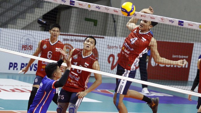 Middle blocker andalan Indonesia di SEA V League 2023