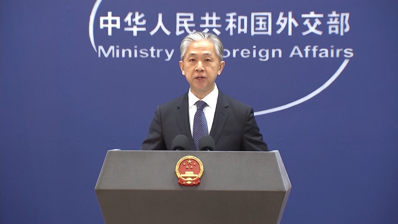 Wang membuat pernyataan tersebut sebagai tanggapan atas pertanyaan media mengenai kunjungan Menteri Keuangan AS