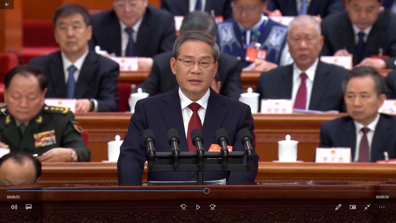 Badan legislatif nasional Tiongkok membuka sesi tahunannya pada hari Rabu (5/3) pagi di Aula Besar Rakyat di Beijing