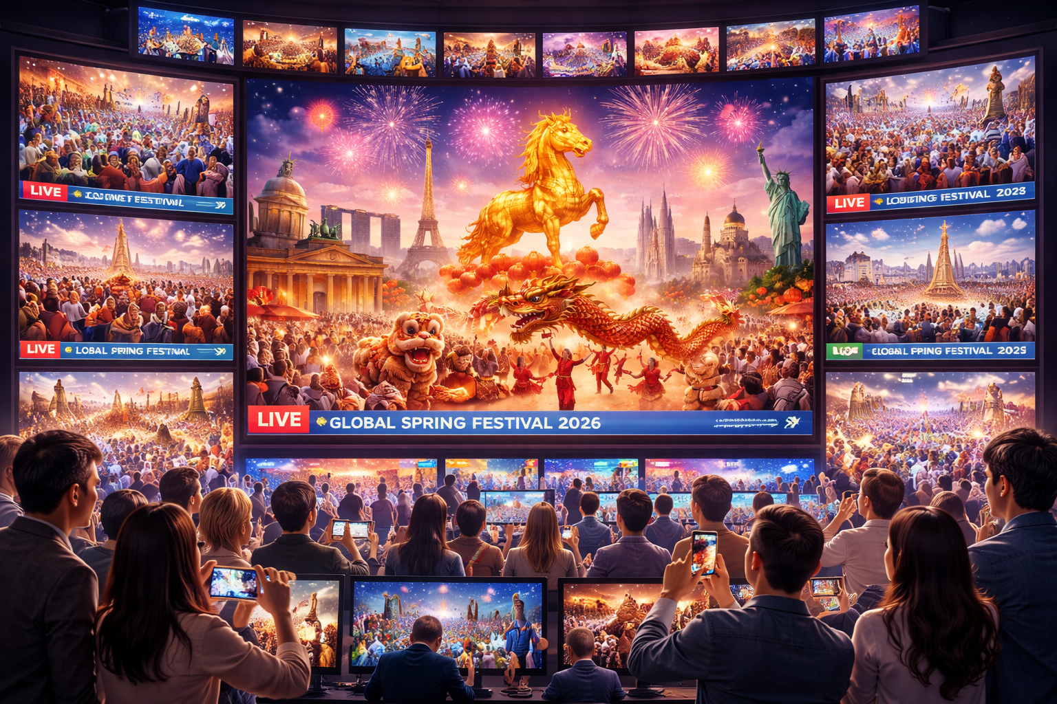 Opini : Bukan Hollywood, Gala Festival Musim Semi 2026 Tiongkok Jadi Tontonan Terbesar Dunia Melampaui AS dan Barat