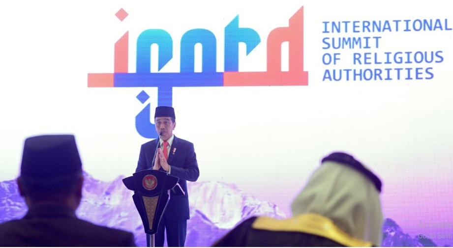 Presiden menuturkan bahwa Indonesia secara tegas meyakini kemerdekaan merupakan hak segala bangsa