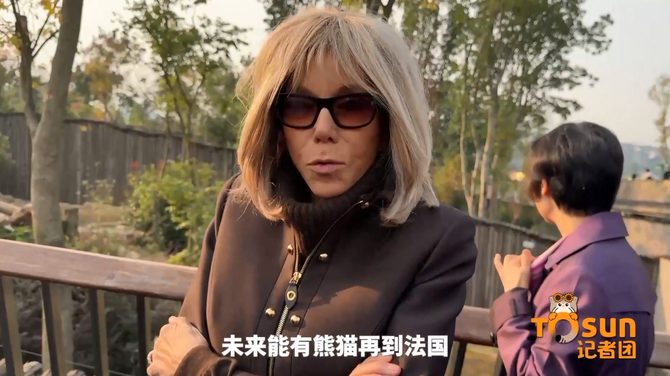 Ibu Negara Prancis Bertemu "Teman Lamanya" di Tiongkok