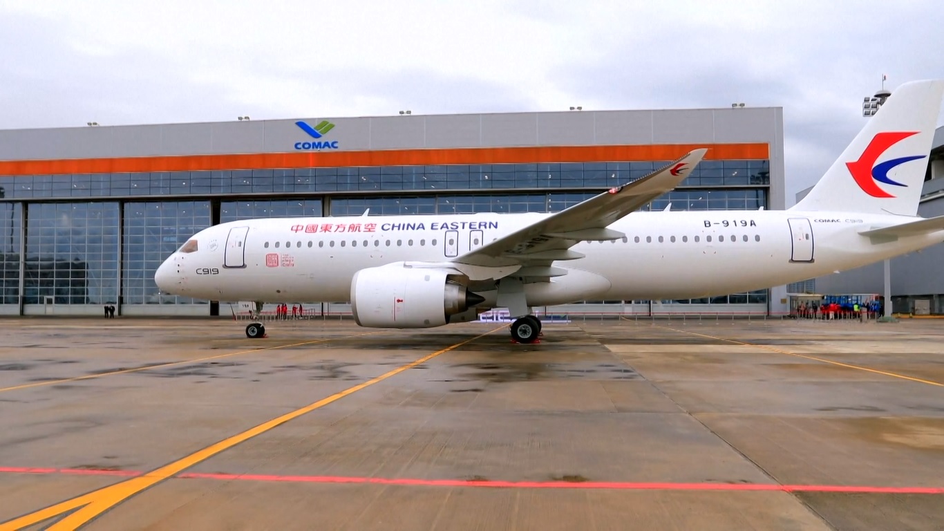 C919 menambahkan rute komersial reguler keempatnya bulan lalu