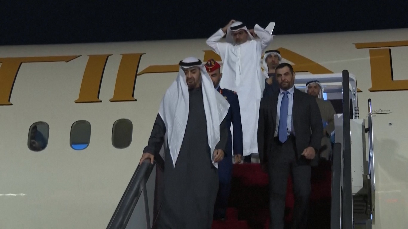 Atas undangan Presiden Tiongkok