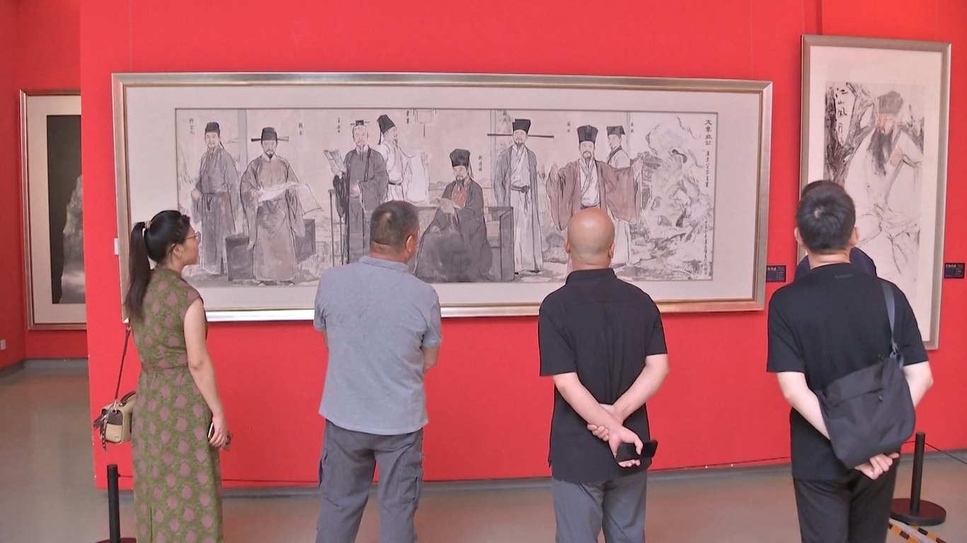 Pameran Seni Tematik tentang &quot;Eight Great Prose Masters&quot; Resmi Dibuka di Beijing