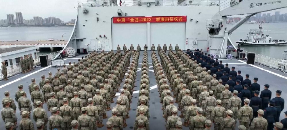 Pelatihan bersama itu diharapkan dapat memperkuat kemitraan kerja sama strategis komprehensif Tiongkok-Kamboja