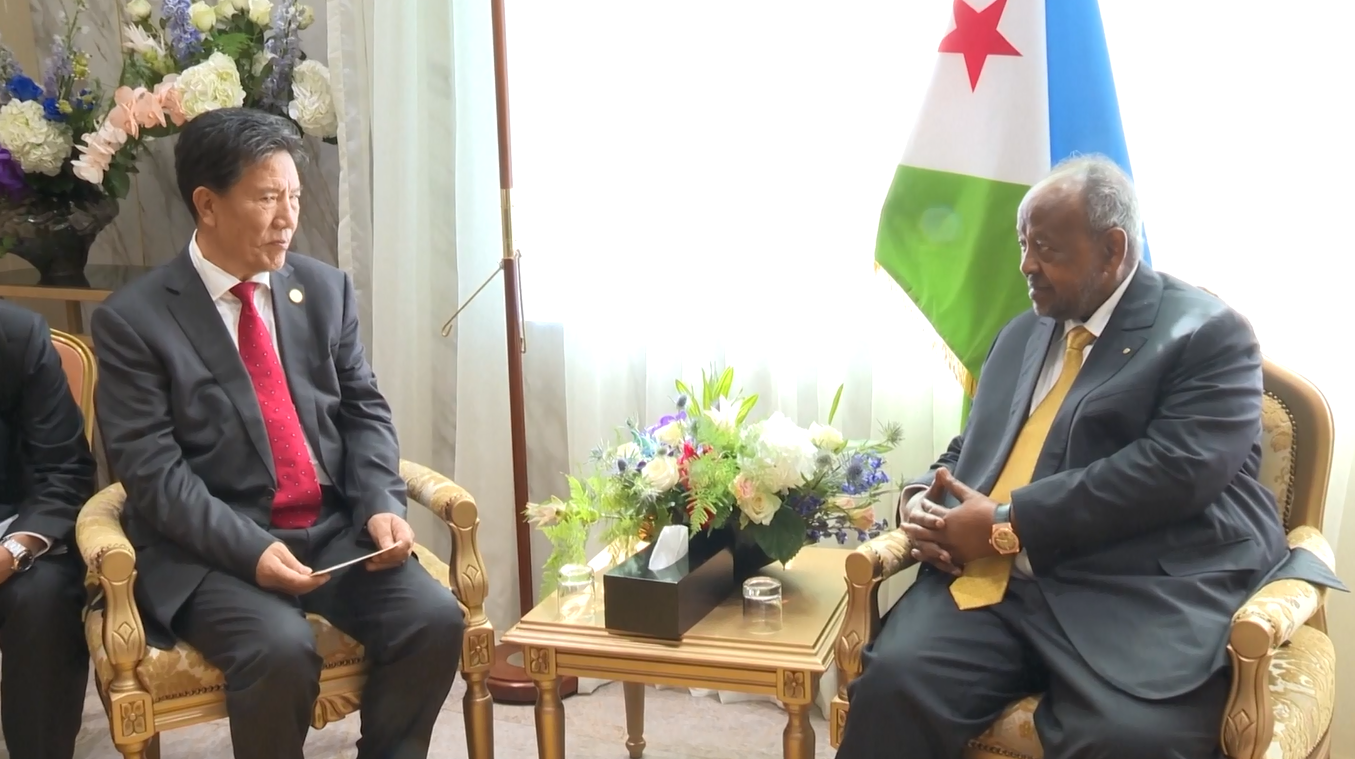 Utusan Khusus Xi Jinping Hadiri Pelantikan Presiden Djibouti