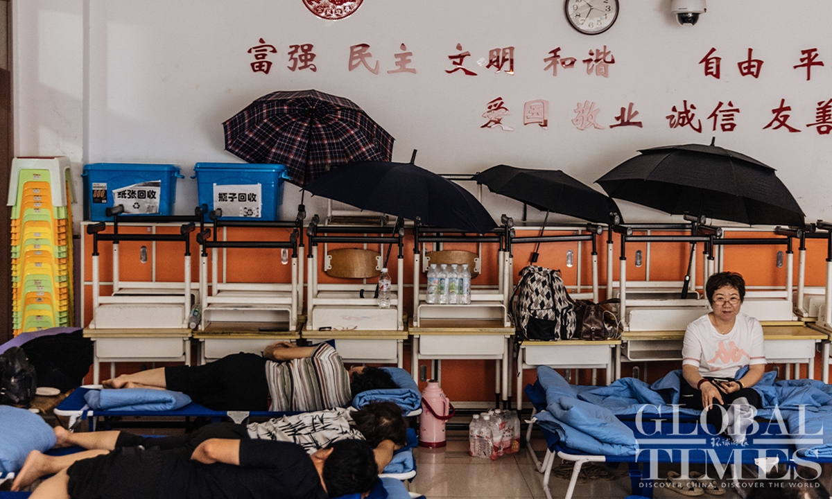 Menurut kantor pengendalian banjir Beijing