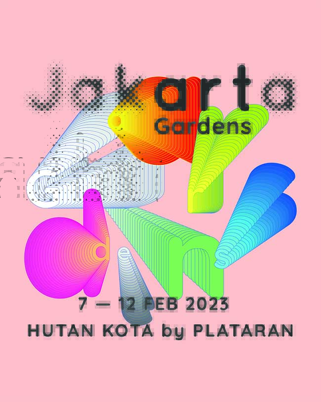 Art Jakarta Gardens merupakan pameran seni rupa dengan latar udara terbuka di Hutan Kota by Plataran
