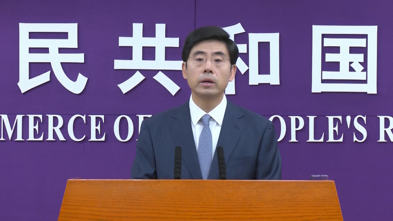 Menurut Kementerian Perdagangan Tiongkok