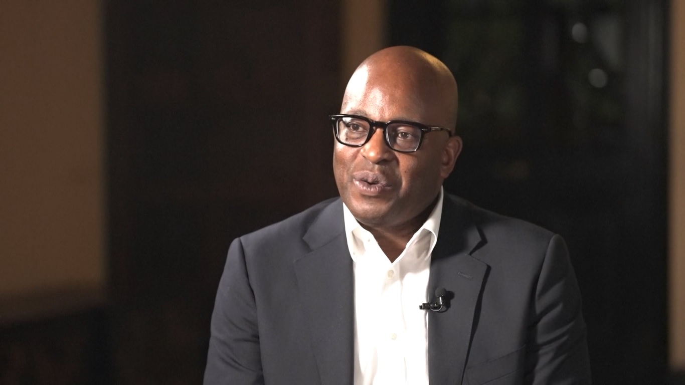 Selama wawancara dengan China Global Television Network