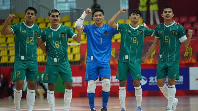 Timnas Futsal Indonesia Ke Final CFA, Kalahkan Korea Selatan 3-0