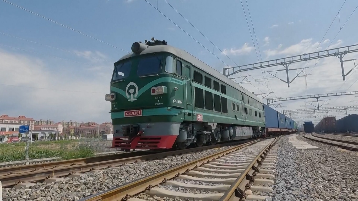 Xinjiang Tangani Lebih dari 10.000 Perjalanan Kereta Barang Tiongkok-Eropa (Asia Tengah) Tahun Ini