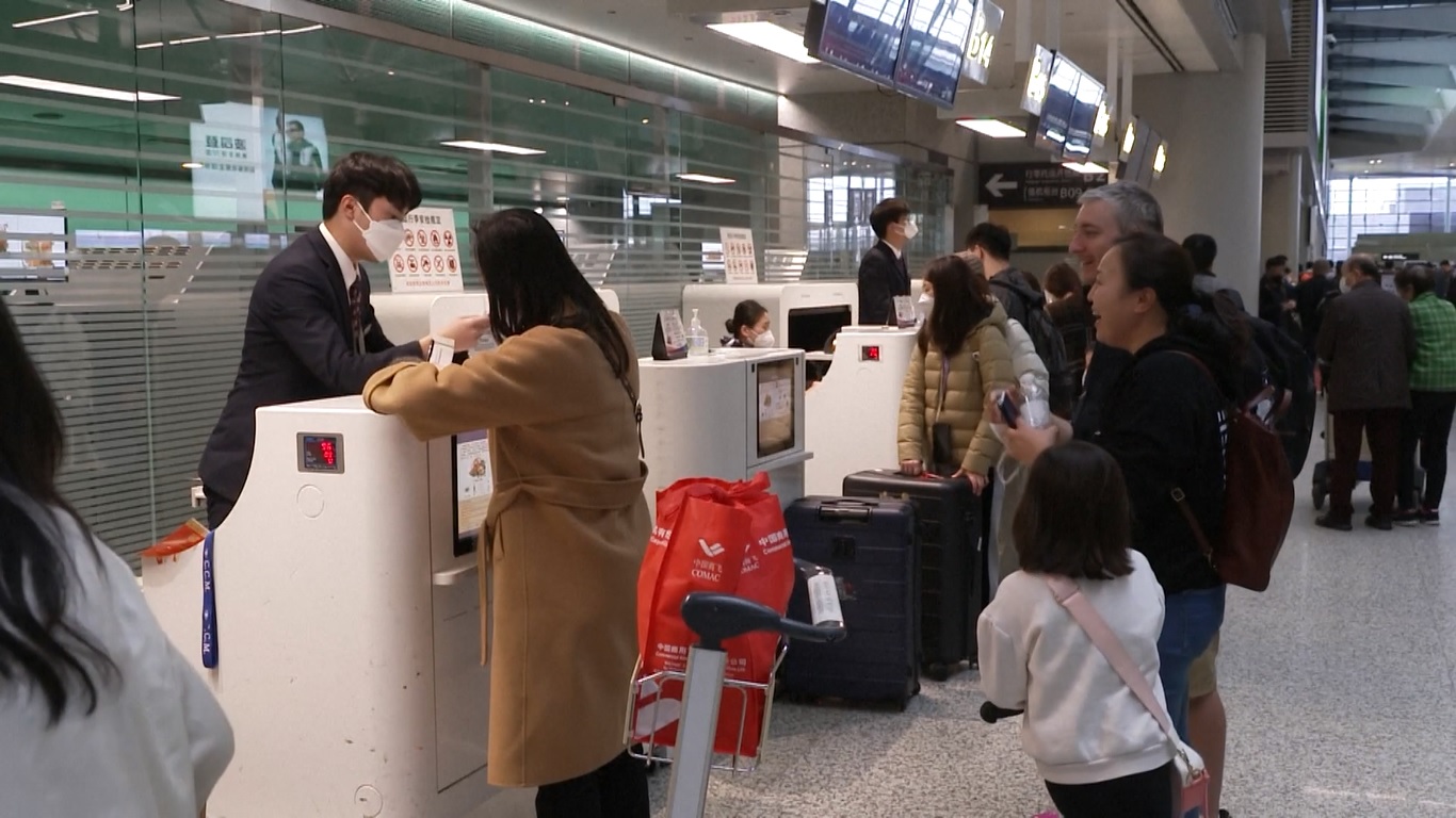 Data dari minggu terakhir menunjukkan bahwa penumpang Tiongkok sekarang dapat melakukan perjalanan ke 58 negara dan wilayah melalui udara