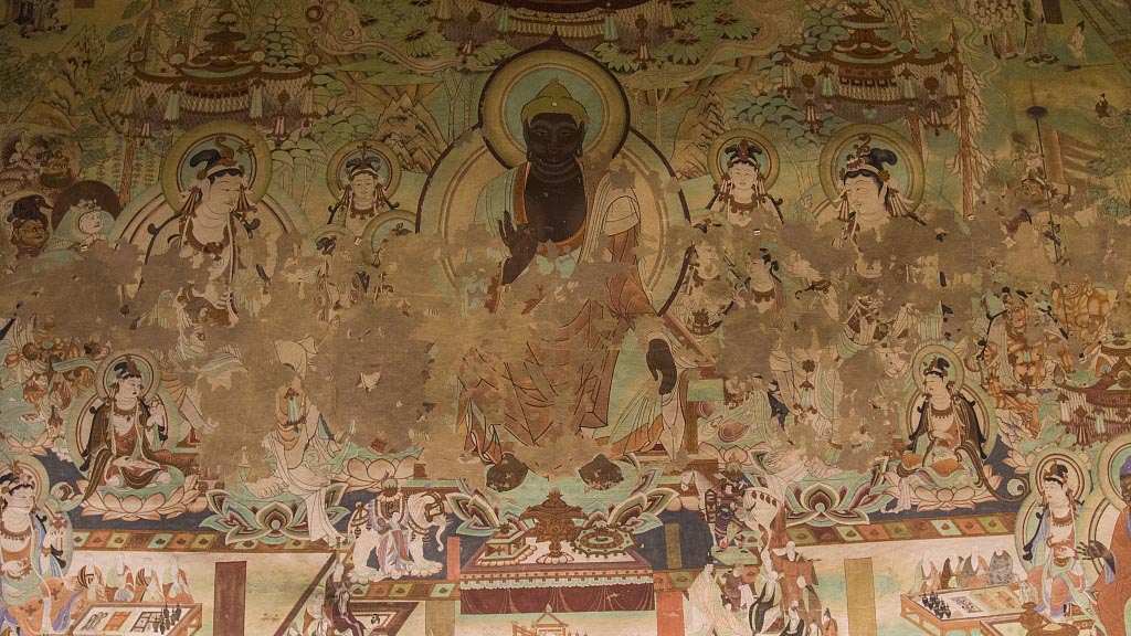 erletak di Dunhuang